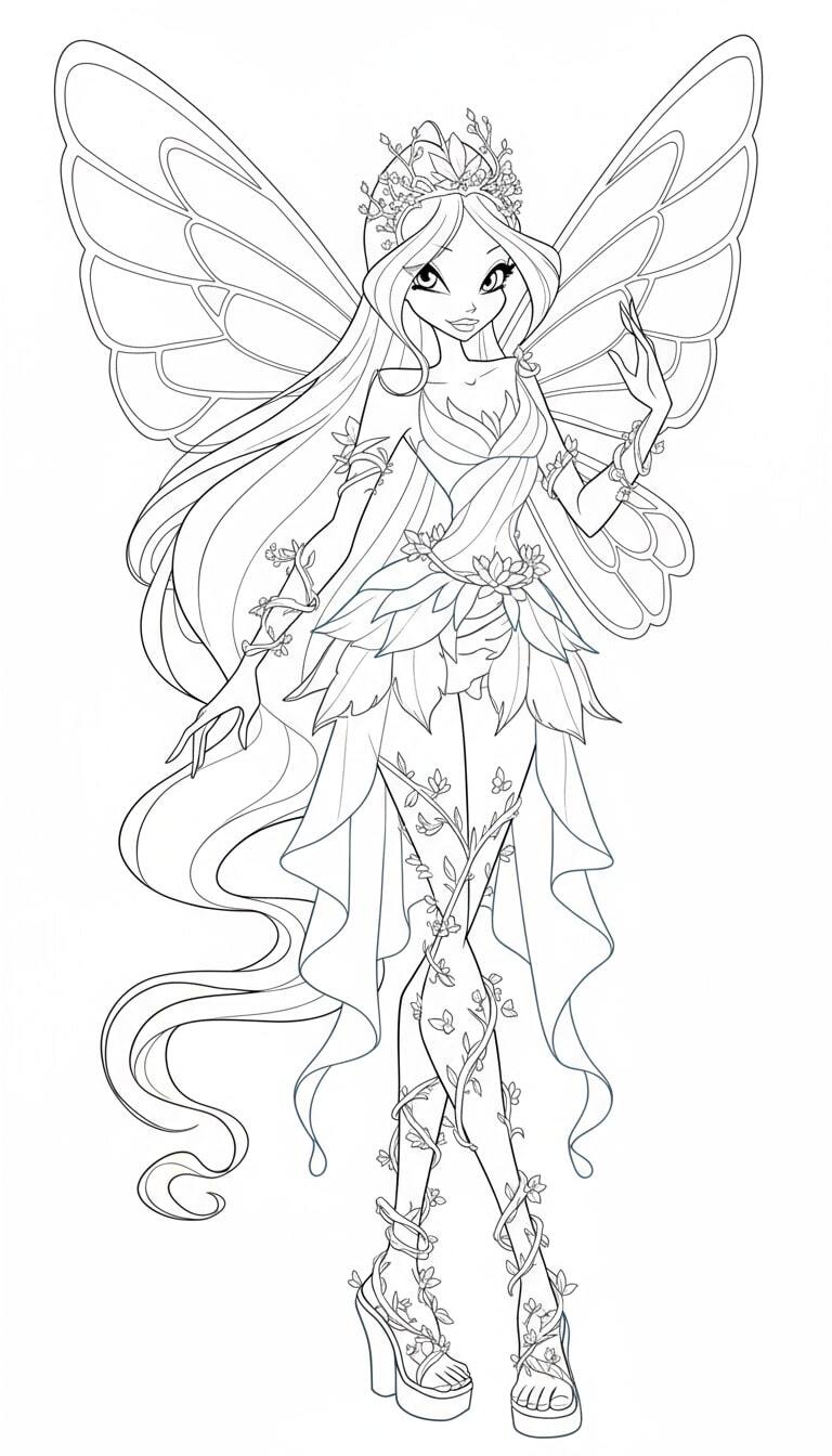 Winx Stella with Glittering Wings