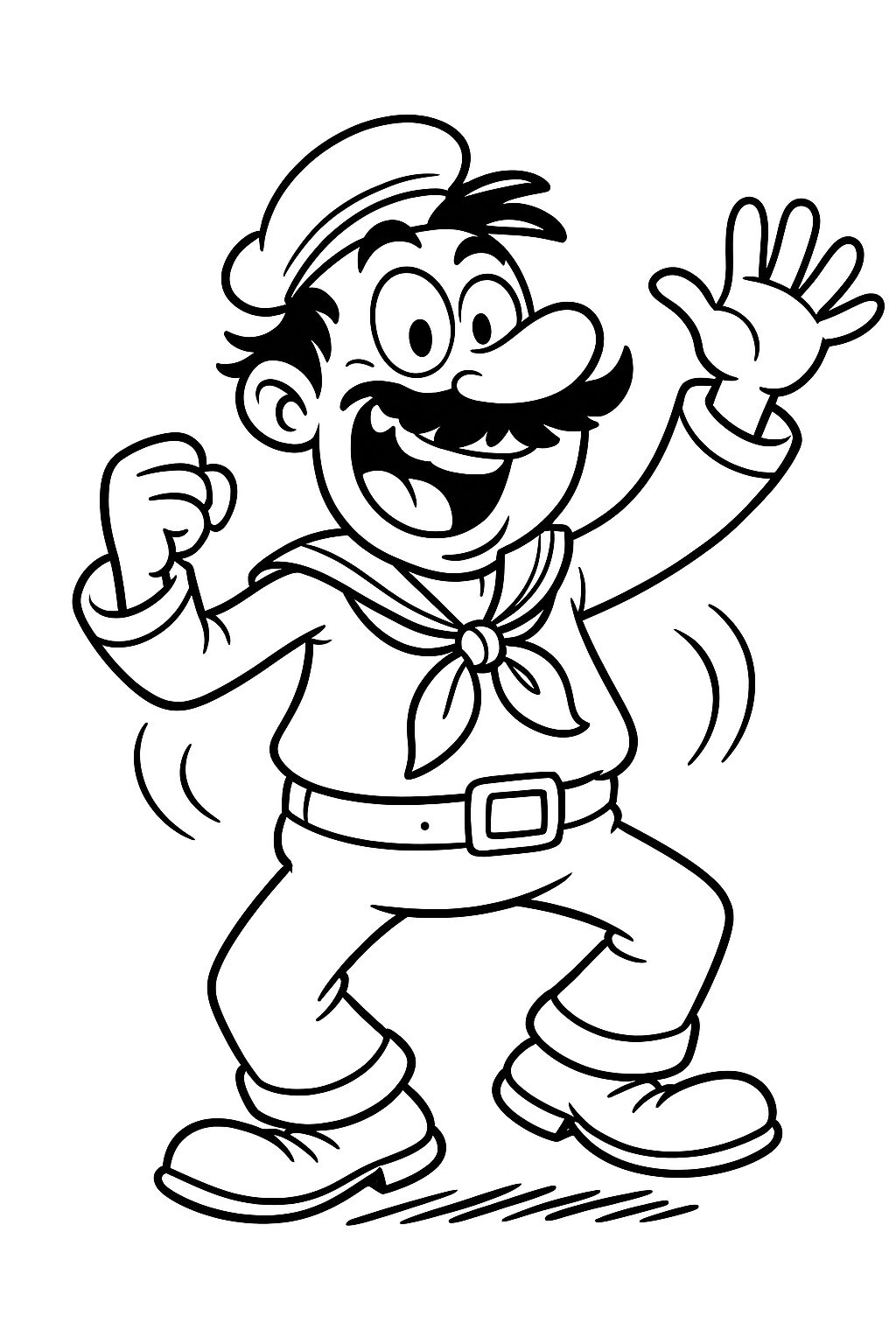 Fun Cartoon Sailor