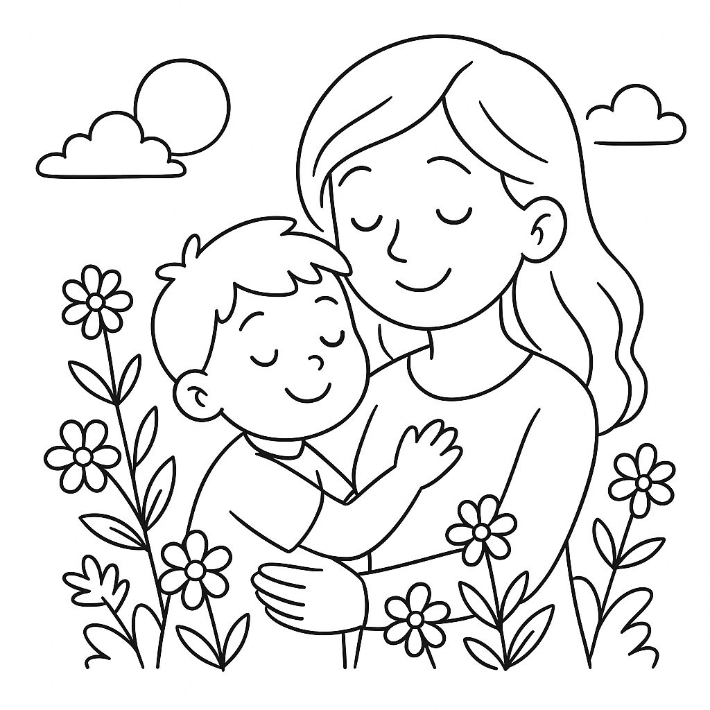 Nature-Themed 'Child Loves Mom'