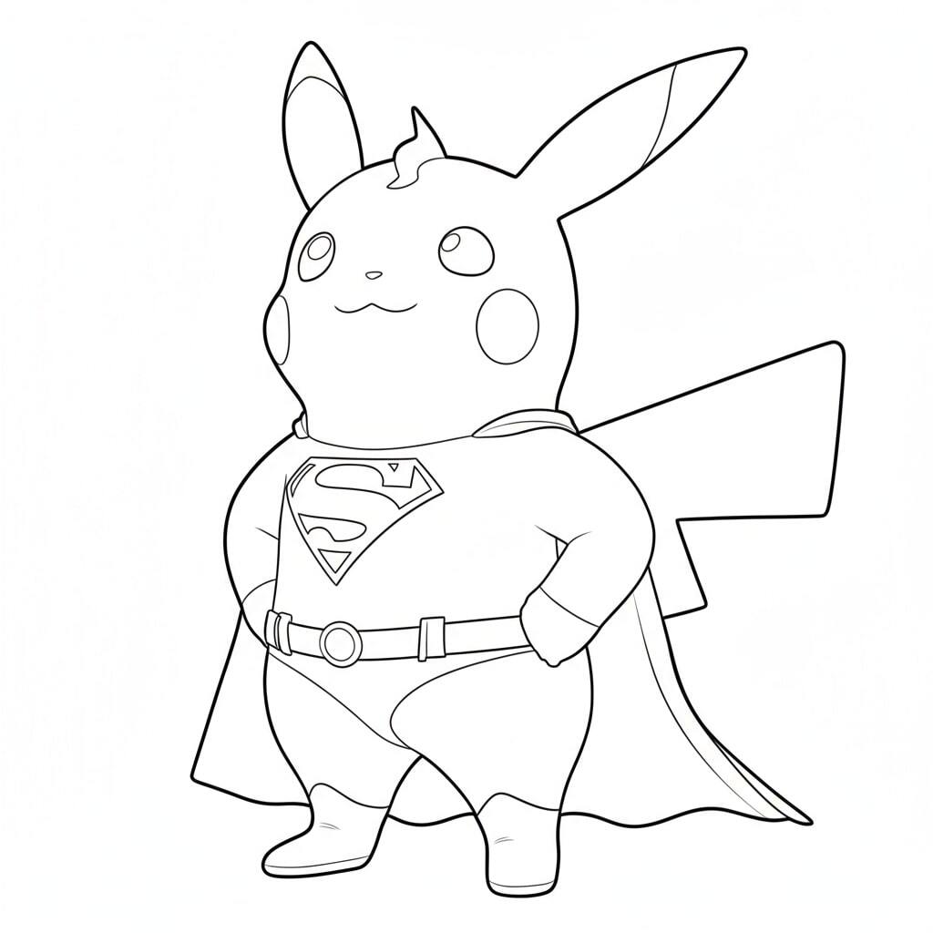 Pikachu Standing Proudly