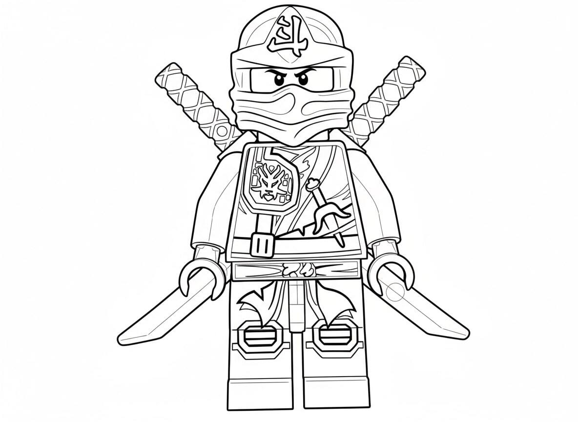 Ninjago Zane in his ice armor