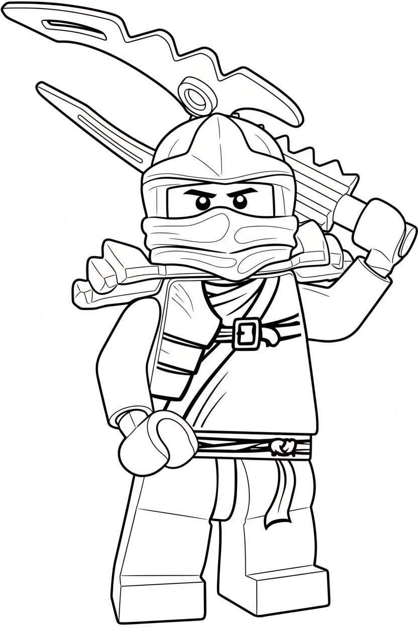 Ninjago Coloring Pages 2026 – Awesome Lego Ninja Sheets for Adventurous Boys