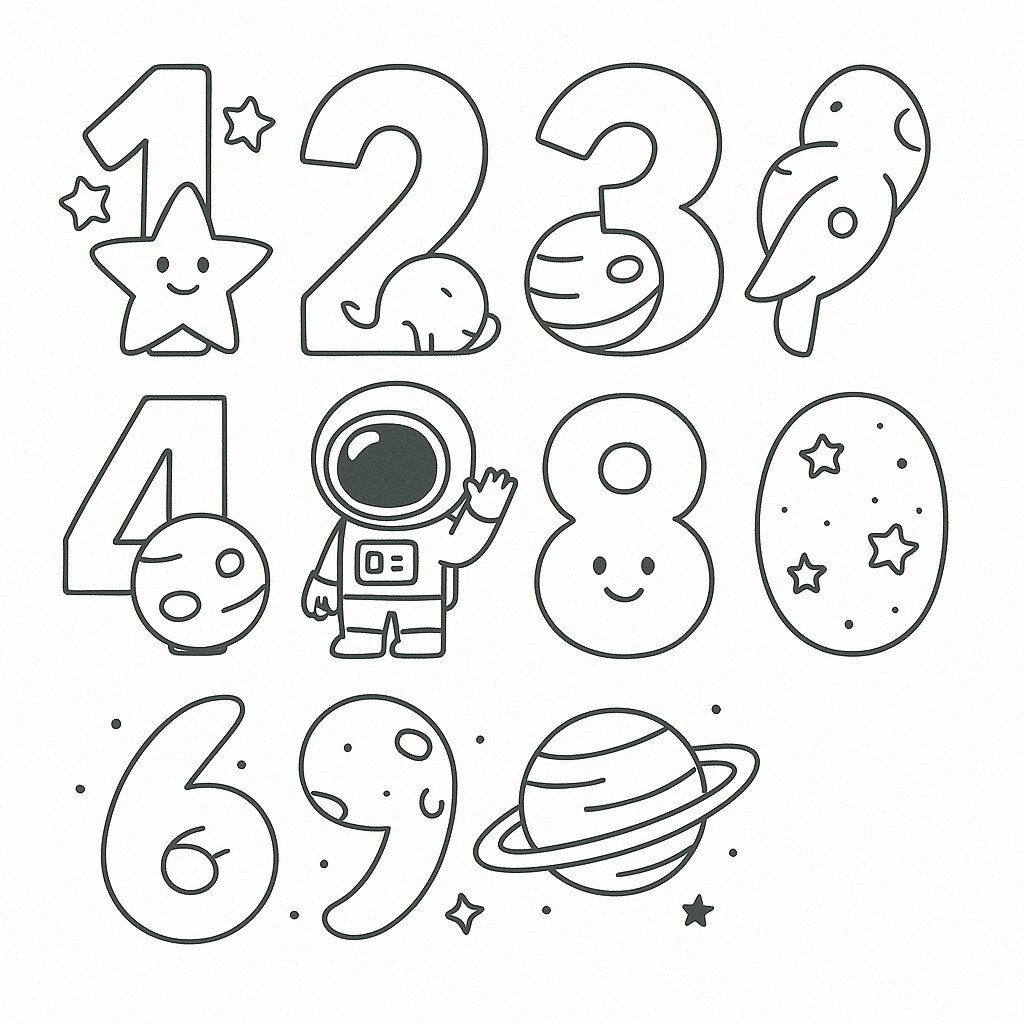 Cosmic Number Chart