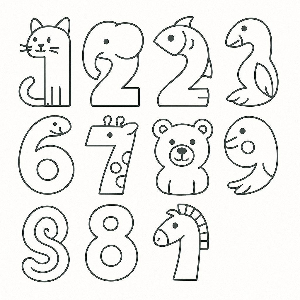 Animal-Themed Numbers