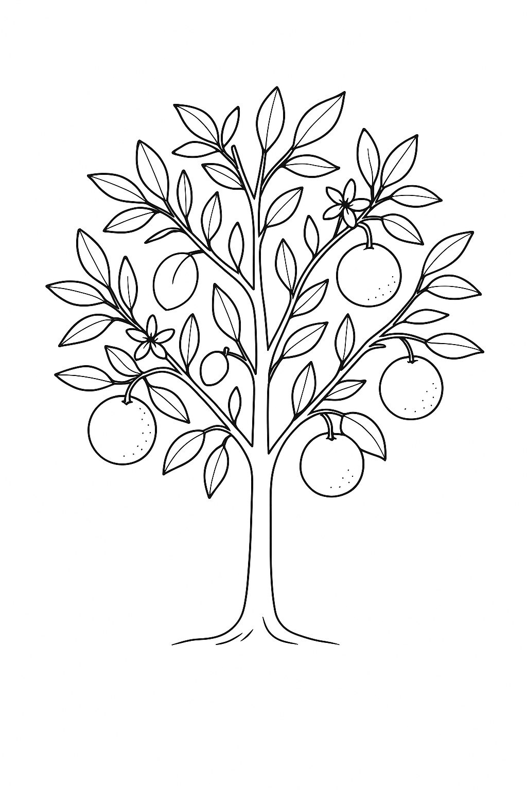 Four-Season Orange Tree