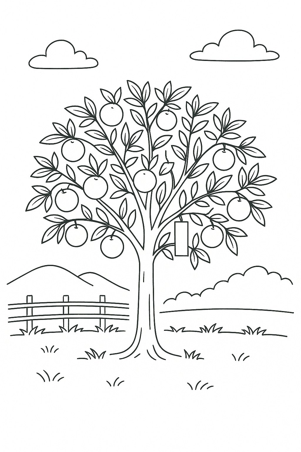 Classic Orange Tree