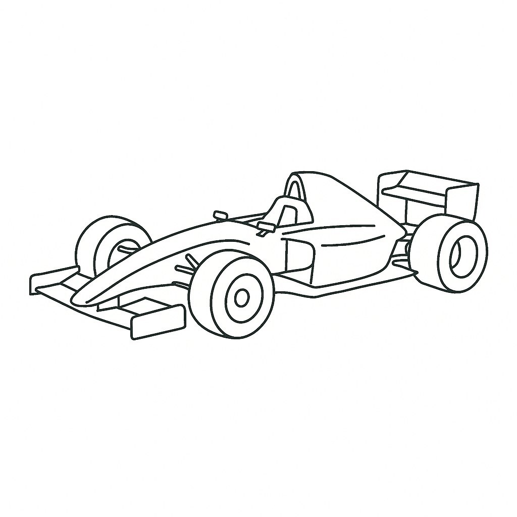 Superfast F1 Race Car