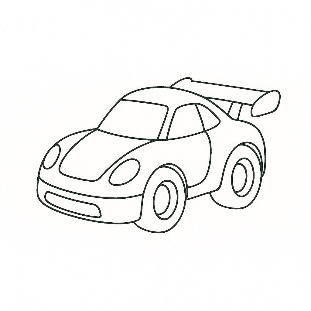 Racing Car Coloring Pages for Kids – High-Speed Creative Fun 2026