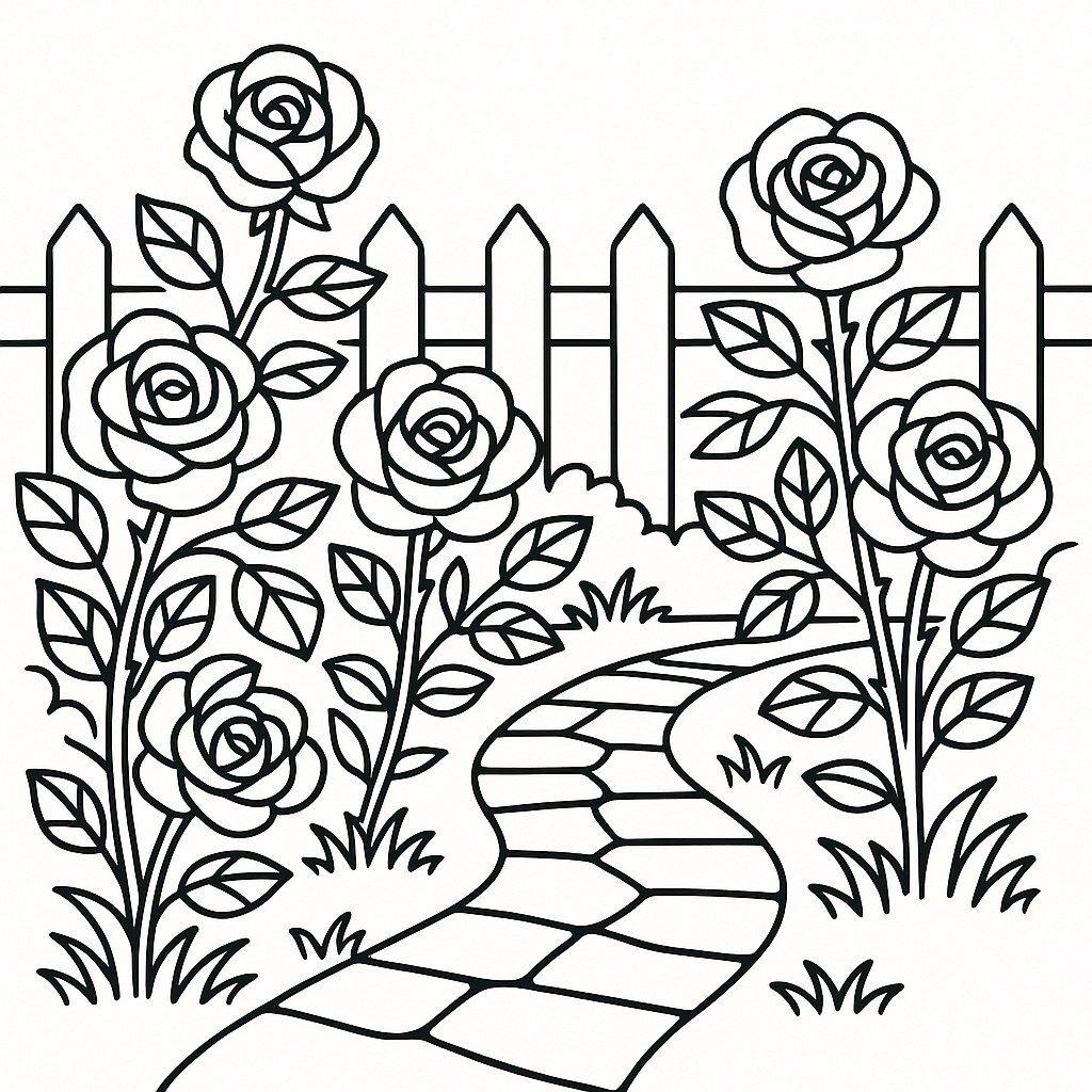 Classic Rose Garden