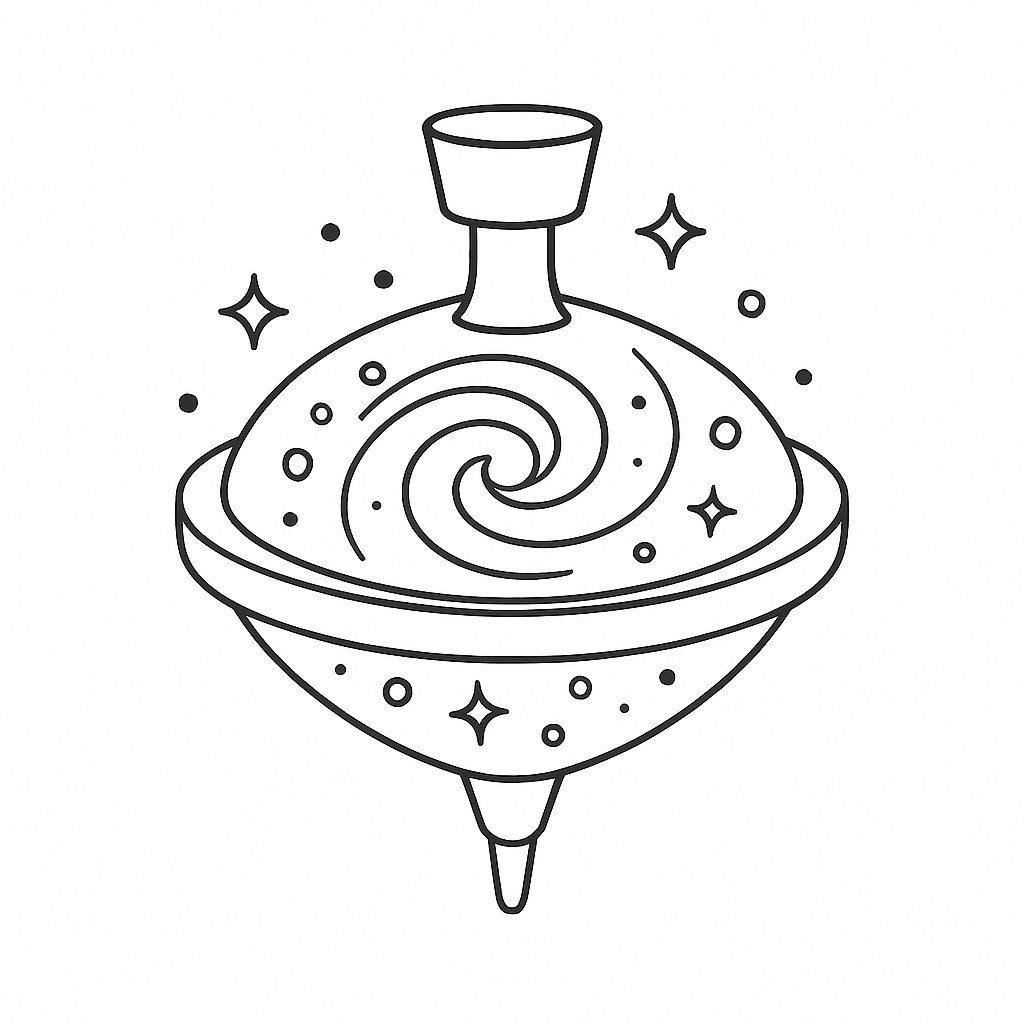 Cosmic Energy Spinning Top