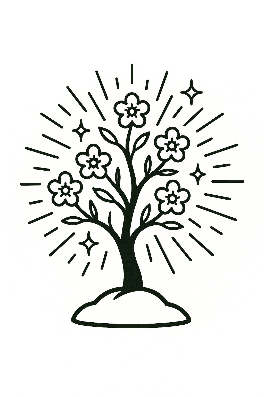 The Most Beautiful Apricot Blossom Tree Coloring Pages for Kids 2026