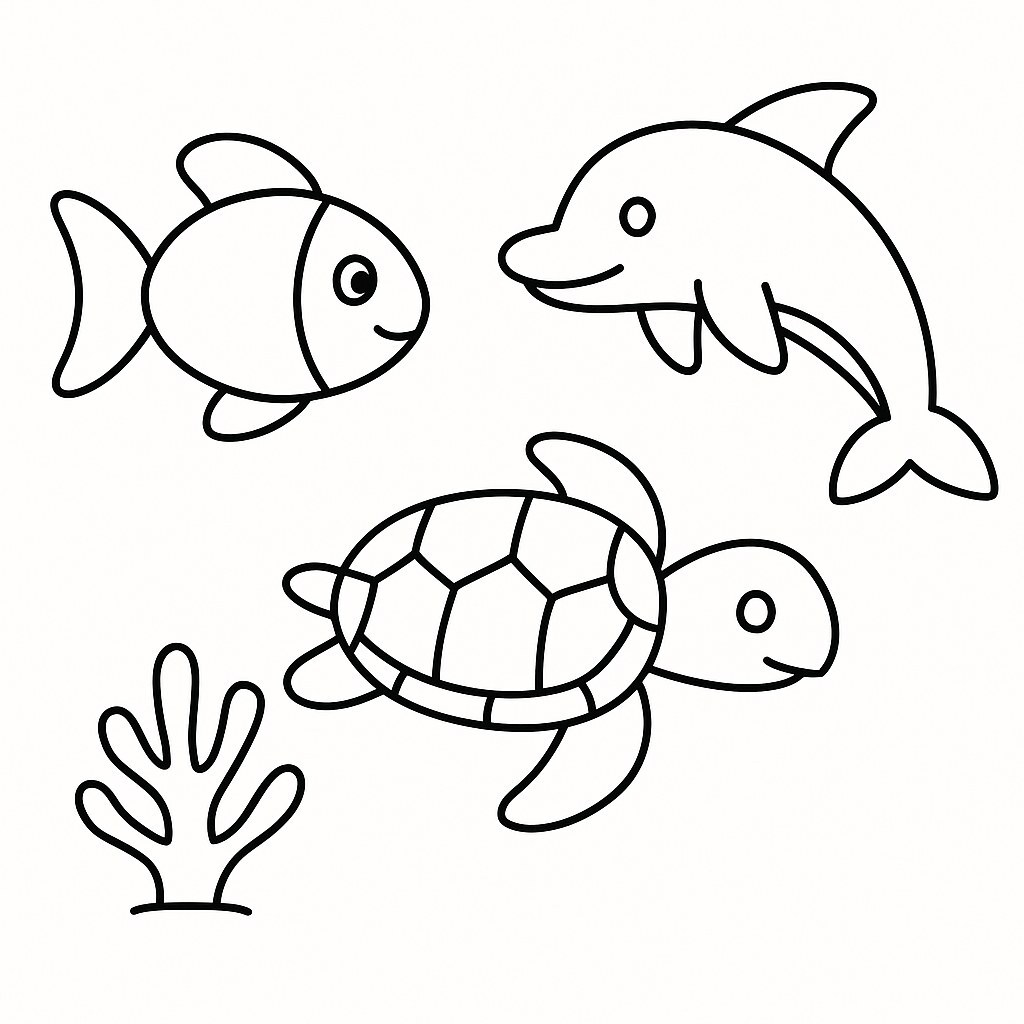 Simple Preschool Line Style