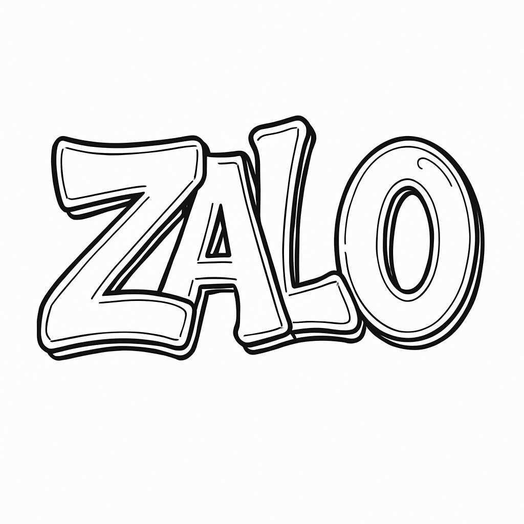 Zalo Letter Coloring Pages for Kids to Spark Creativity 2026