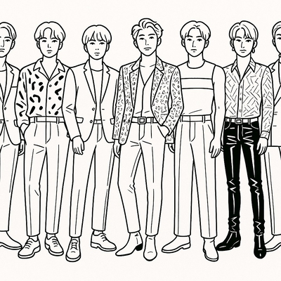 BTS Color-by-Number Pages for Kids – Creative &amp; Beautiful 2026