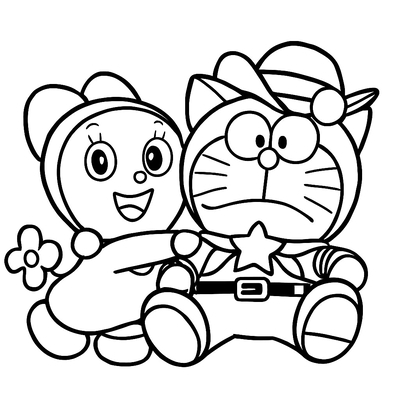 Doraemon and Friends Coloring Pages – Cute Sheets for Kids Learning to Color