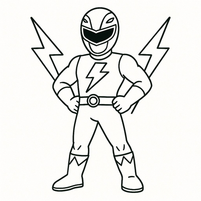 Electric Dragon Superhero Coloring Pages for Kids – Creative Fun 2026