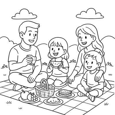 Meaningful Family Member Coloring Pages for Kids 2026