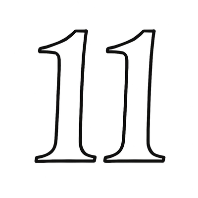 Number 11 Coloring Pages for Kids – Cute &amp; Creative 2026