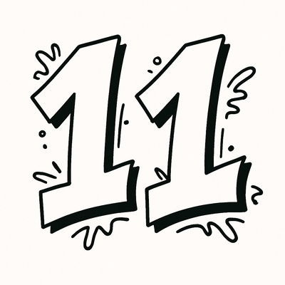 Number 11 Coloring Pages for Kids – Cute &amp; Creative 2026