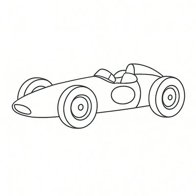 Racing Car Coloring Pages for Kids – High-Speed Creative Fun 2026