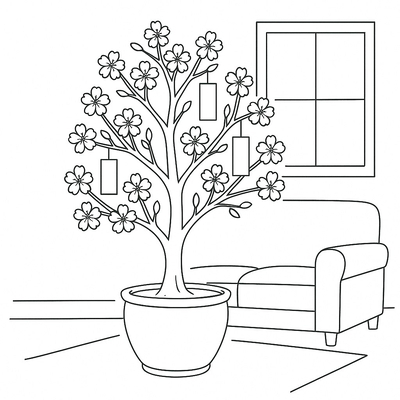 The Most Beautiful Apricot Blossom Tree Coloring Pages for Kids 2026