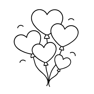 The Most Beautiful Balloon Coloring Pages for Kids 2026