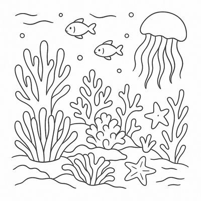Underwater Animal Coloring Pages for Kids to Inspire Creativity 2026