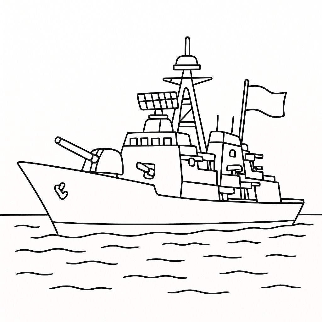 Naval Warship