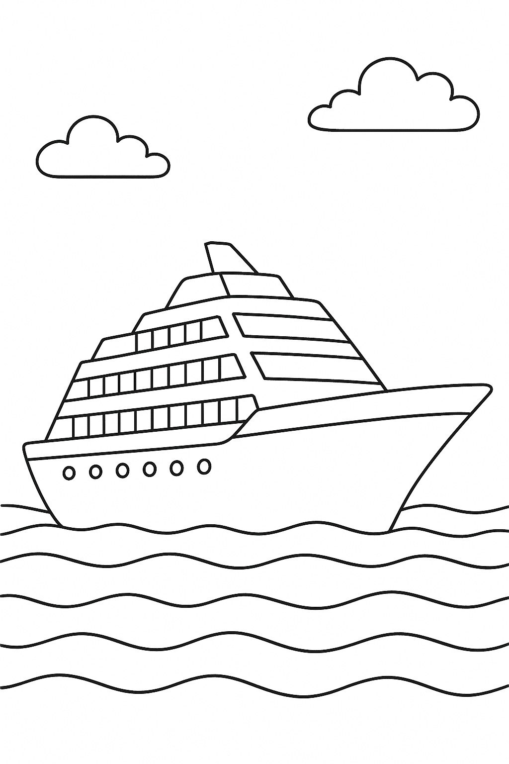 Modern Cruise Ship