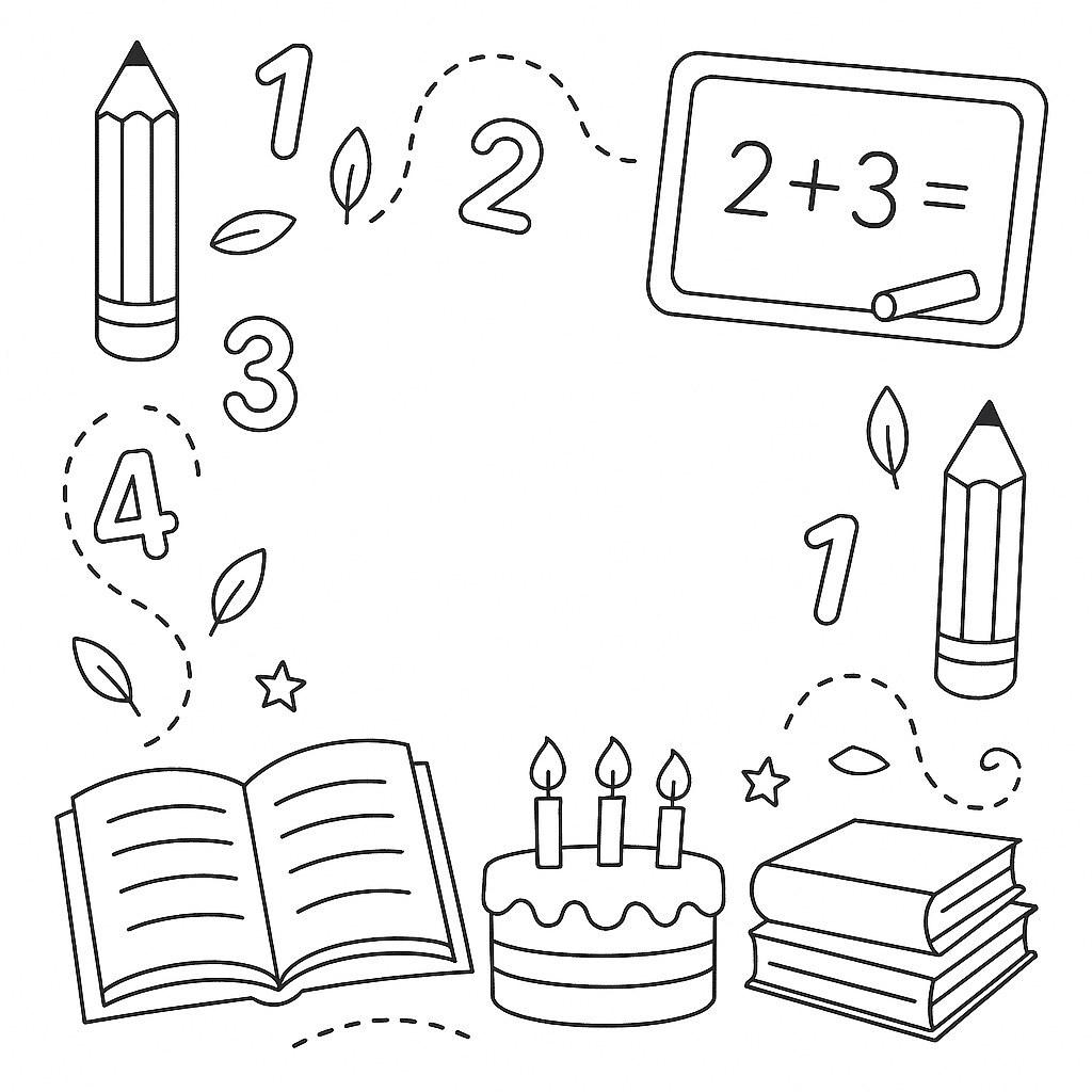 Coloring Frame Templates for Kids – Creative and Beautiful 2026