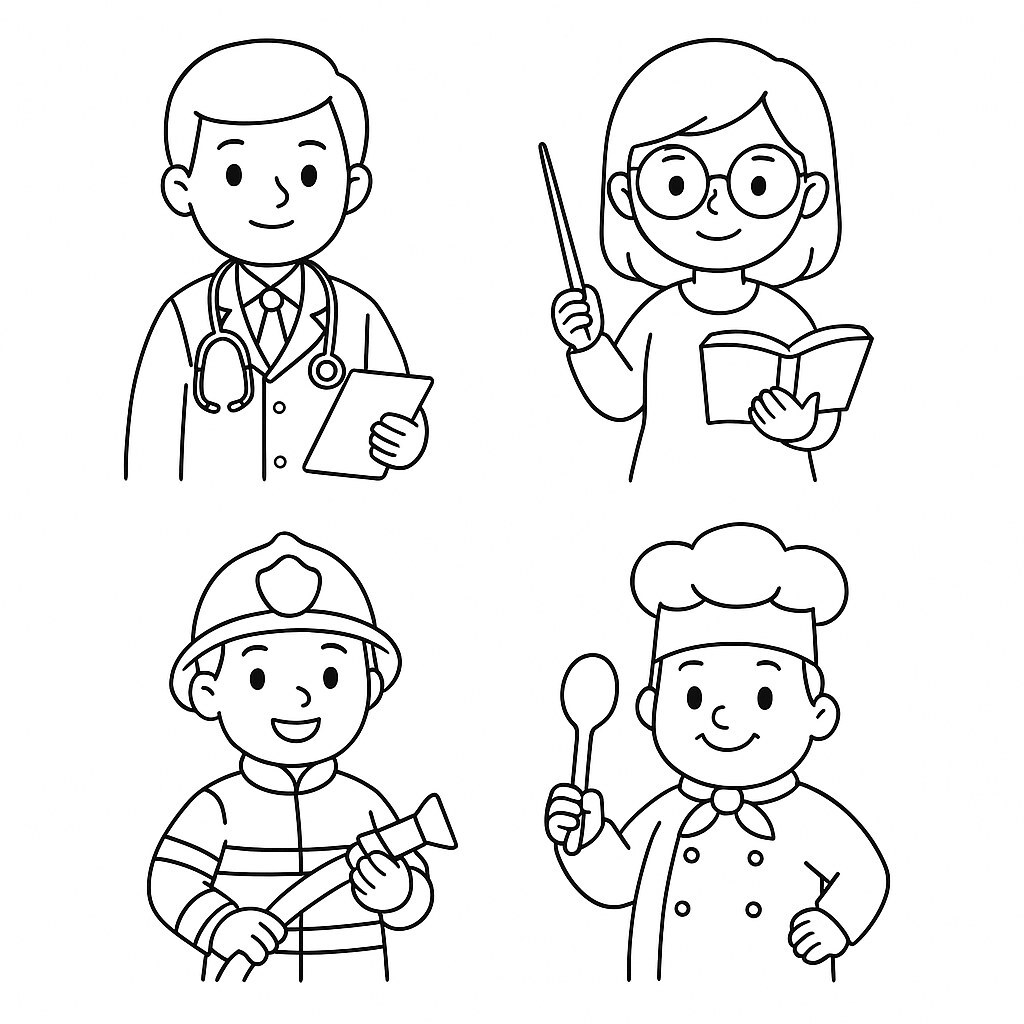 Occupations Tracing Workbook
