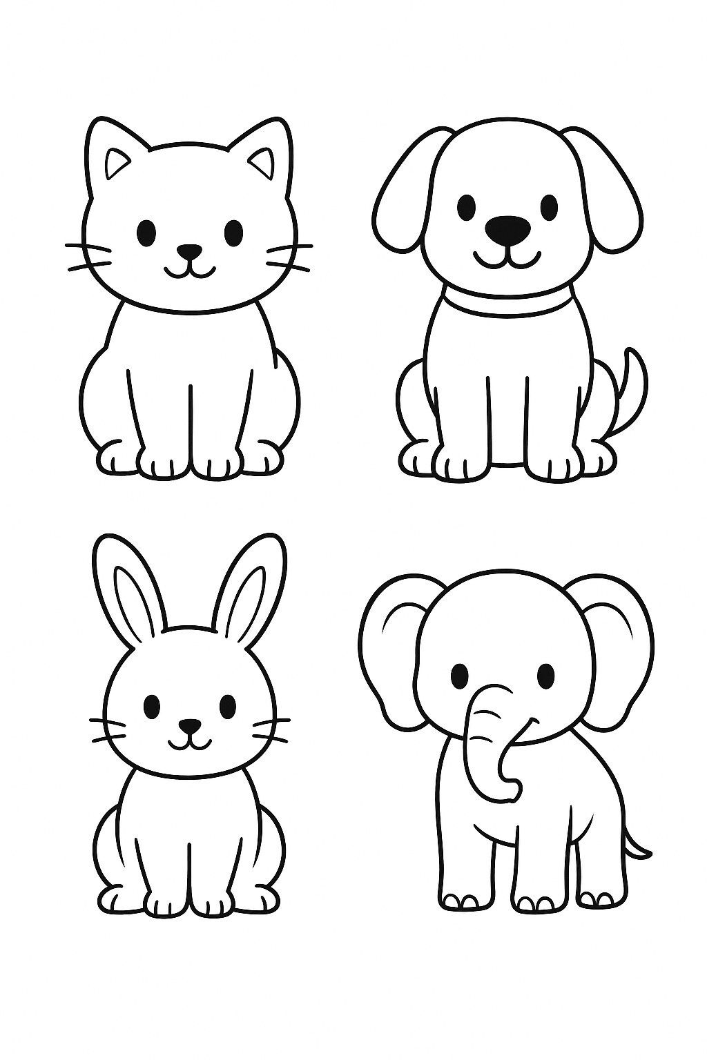 Animal Coloring Book