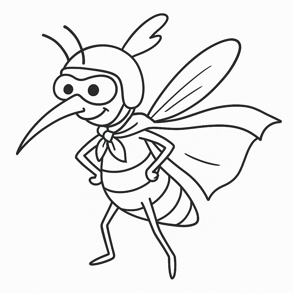 The Superhero Mosquito