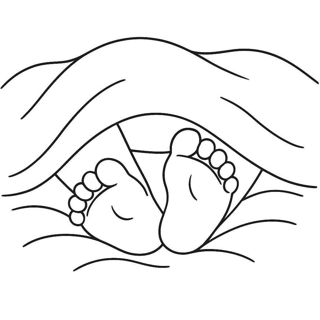 Sleeping Baby's Feet