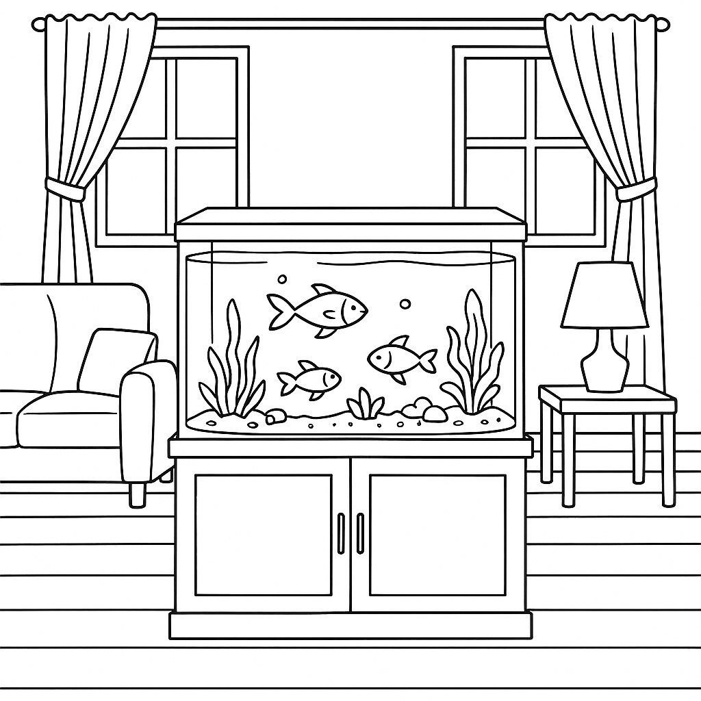 Living Room Fish Tank
