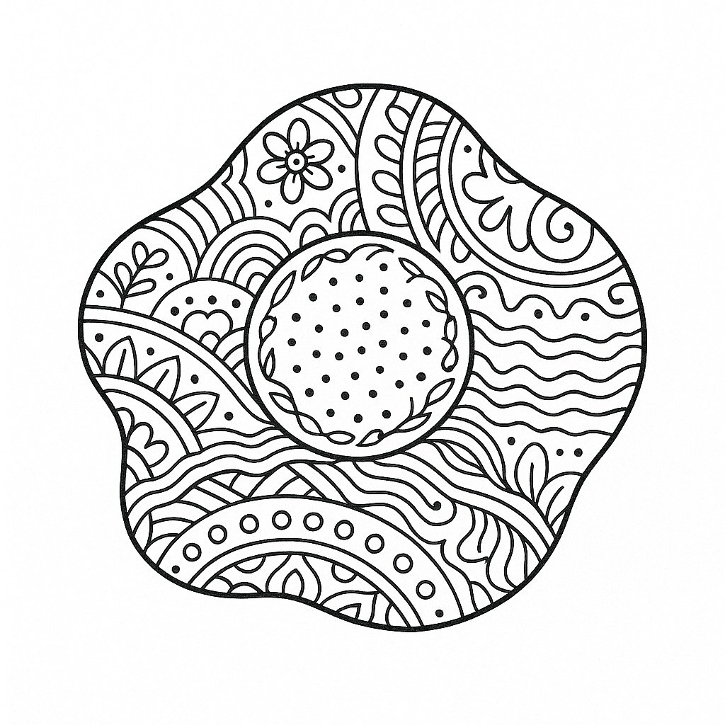 Artistic Fried Eggs