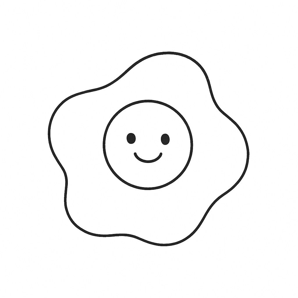 Cute Fried Egg