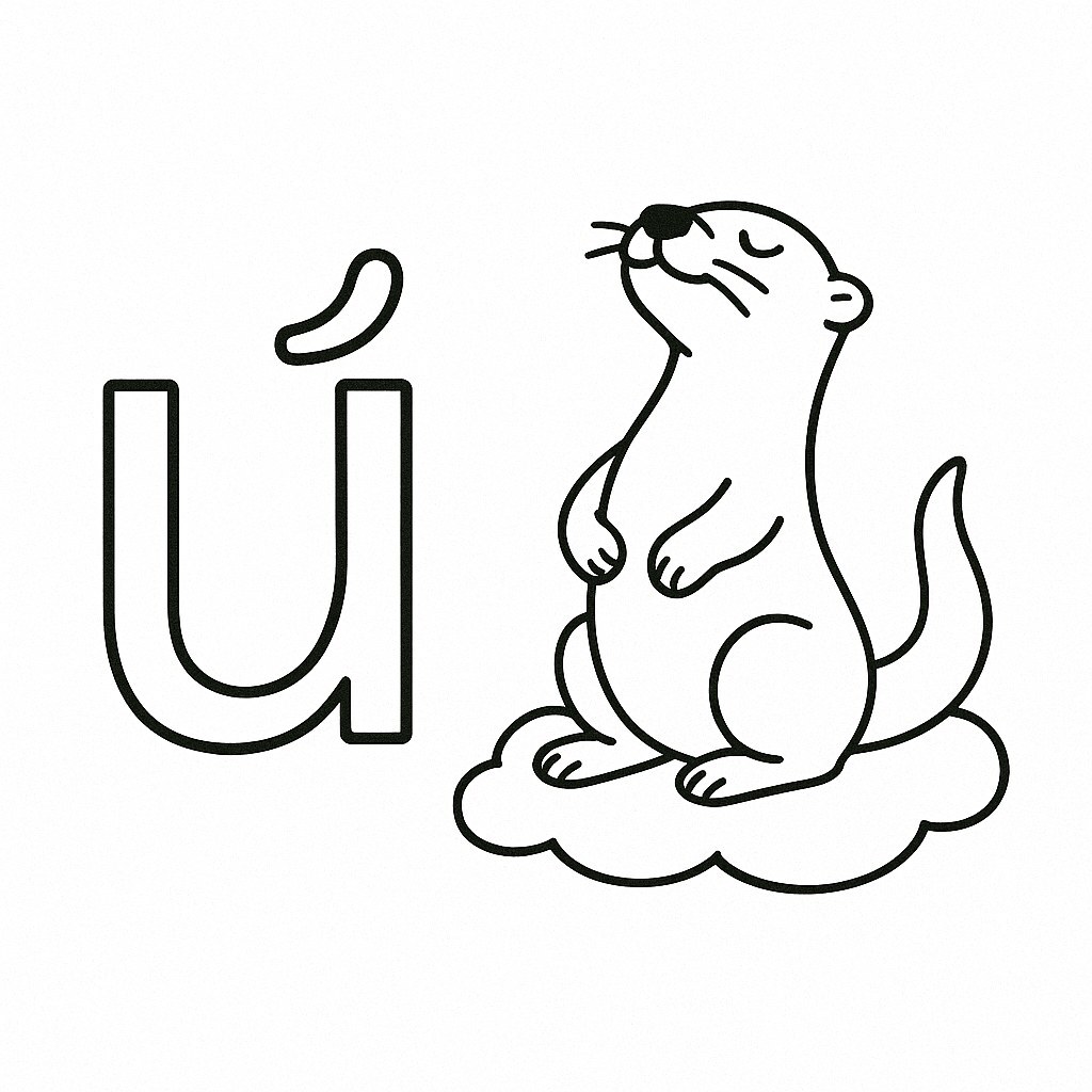 Illustrated Letter 'Ư'