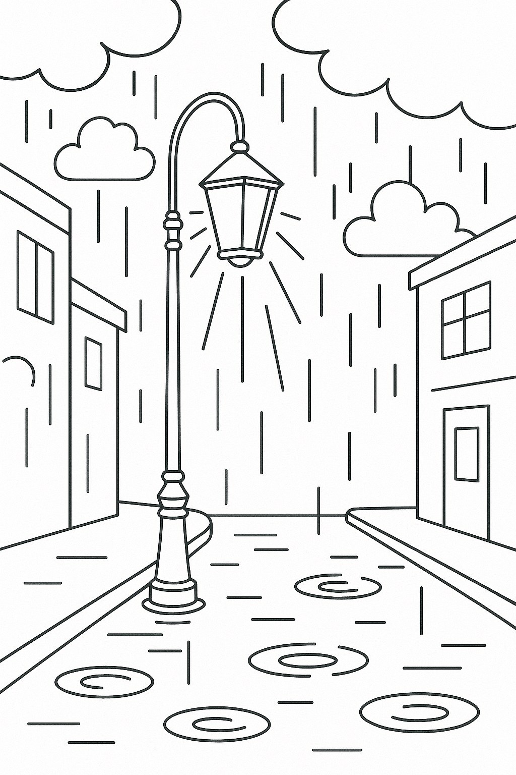 Rain Cloud Coloring Pages for Kids to Inspire Creativity 2026