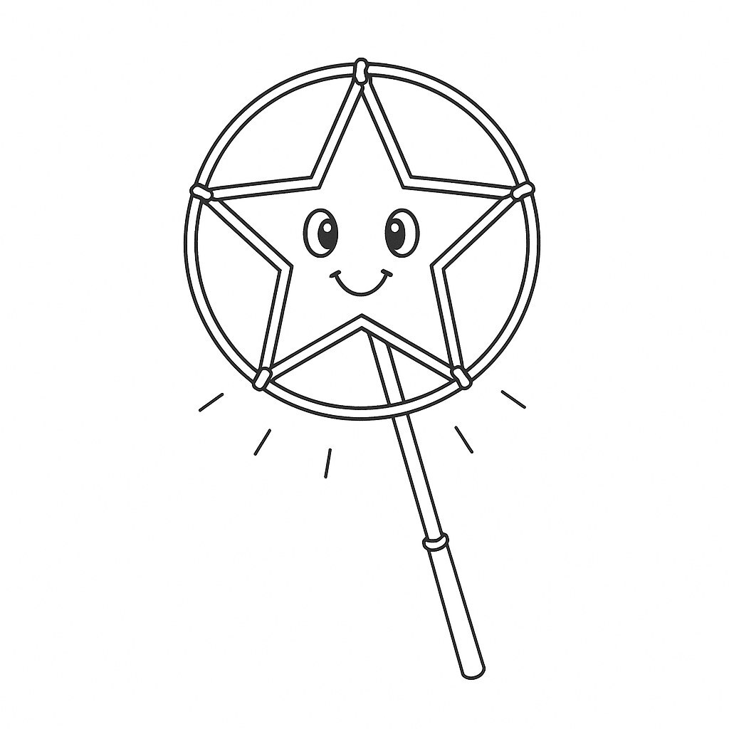 Cartoon Star Lantern