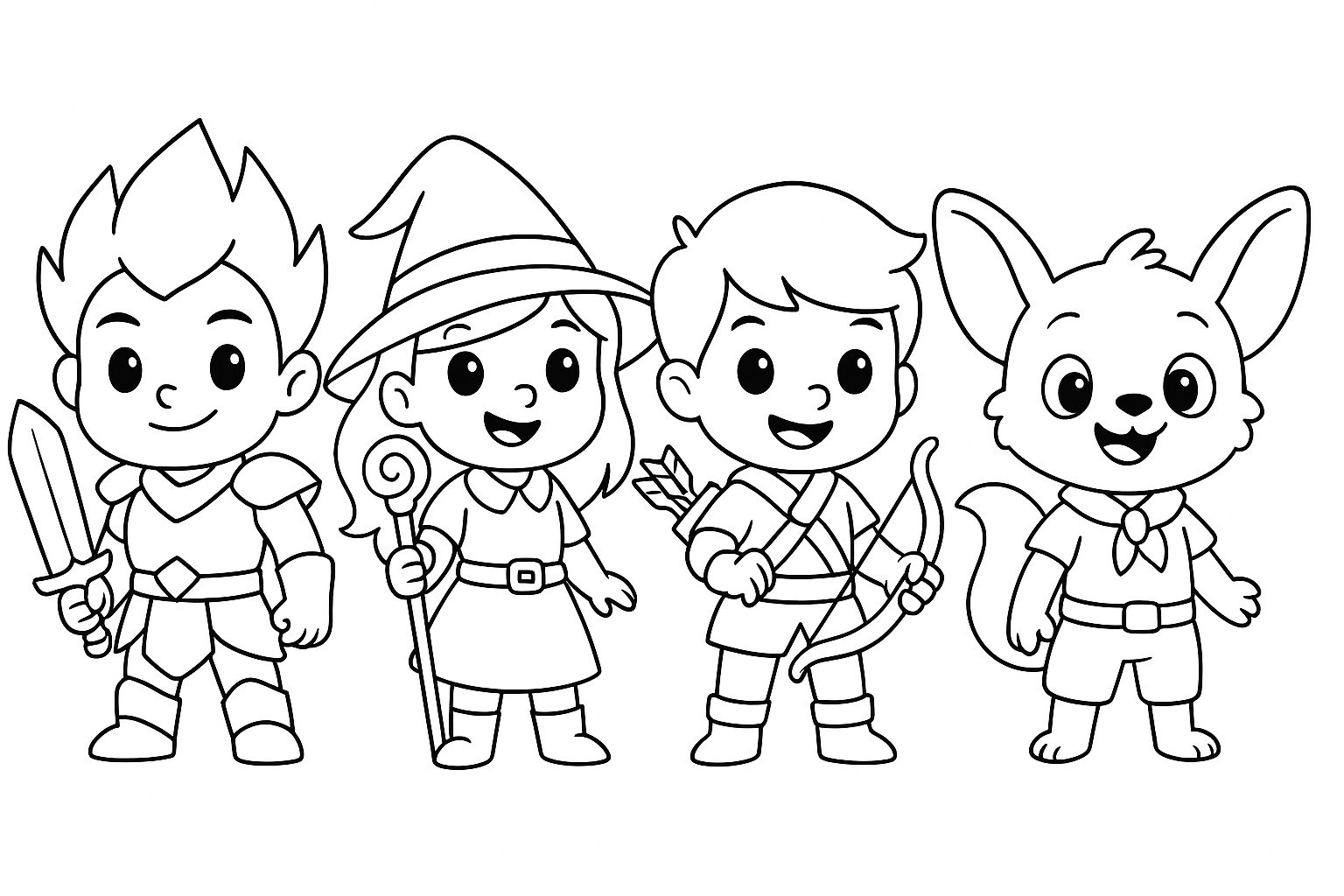 Cute Cartoon Style
