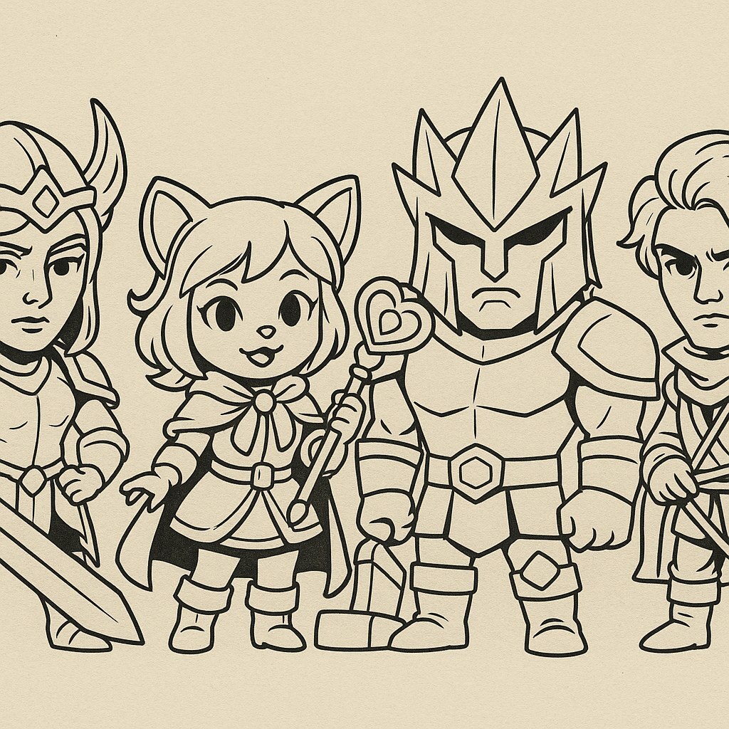 The Best Arena of Valor Coloring Pages for Kids 2026