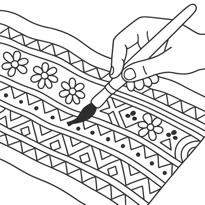 Best Fabric Coloring Pages for Kids – Creative Fun 2026