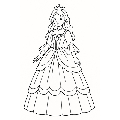 Best Princess Sand Painting Coloring Pages for Kids 2026