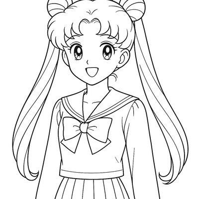 Best Princess Serenity Coloring Pages for Kids 2026