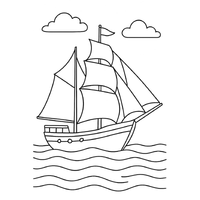 Boat Coloring Pages for Kids to Inspire Creativity 2026