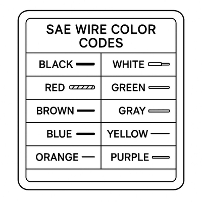 Car Wiring Color Codes for Kids to Learn Creatively 2026