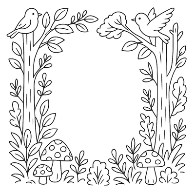 Coloring Frame Templates for Kids – Creative and Beautiful 2026