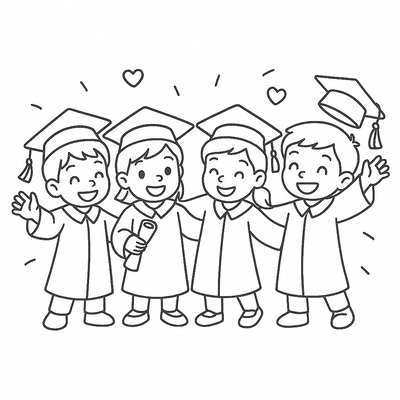 Coloring Pages About Kids and Friends for Children 2026