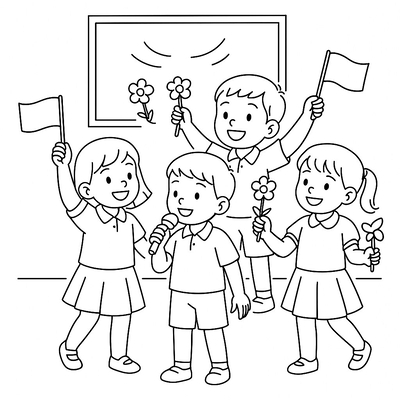 Coloring Pages for 1st Graders 2026 – Easy-to-Download Sheets